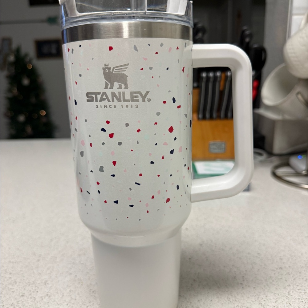 Stanley White “Confetti” 40 oz Cup